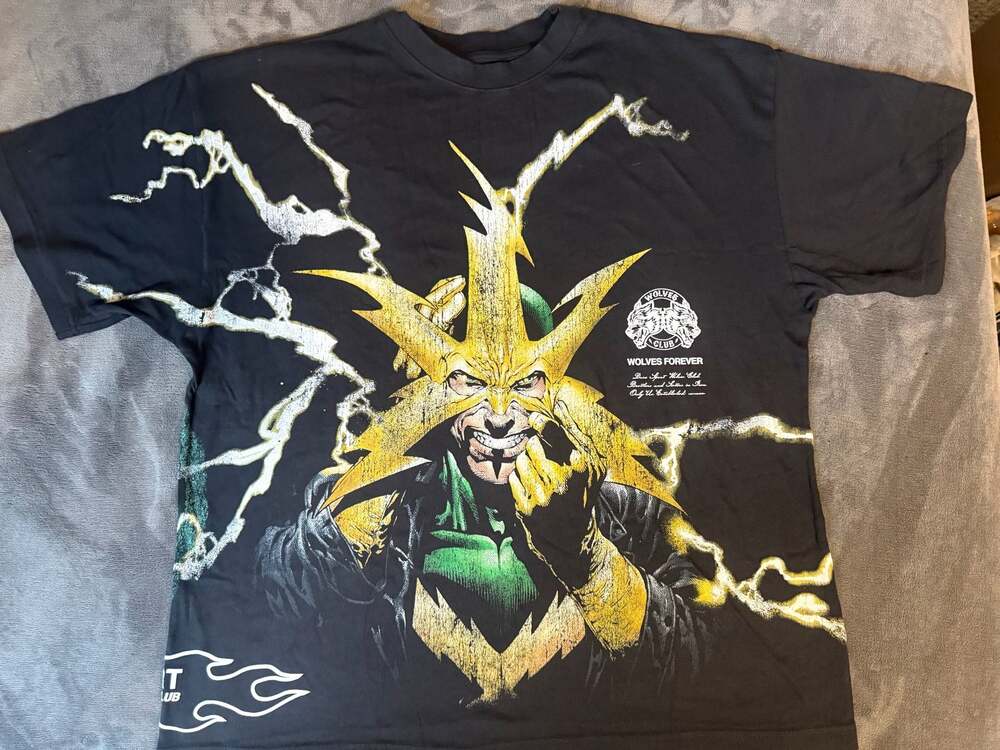 Darc Sport x Marvel Electro Wolves Forever T-Shirt Size L